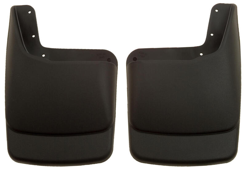 Ford F-250 Super Duty Mud Guards - Rear - Husky Liners - Custom-Molded, With Fender Flares, FormFit Design - `99-`09